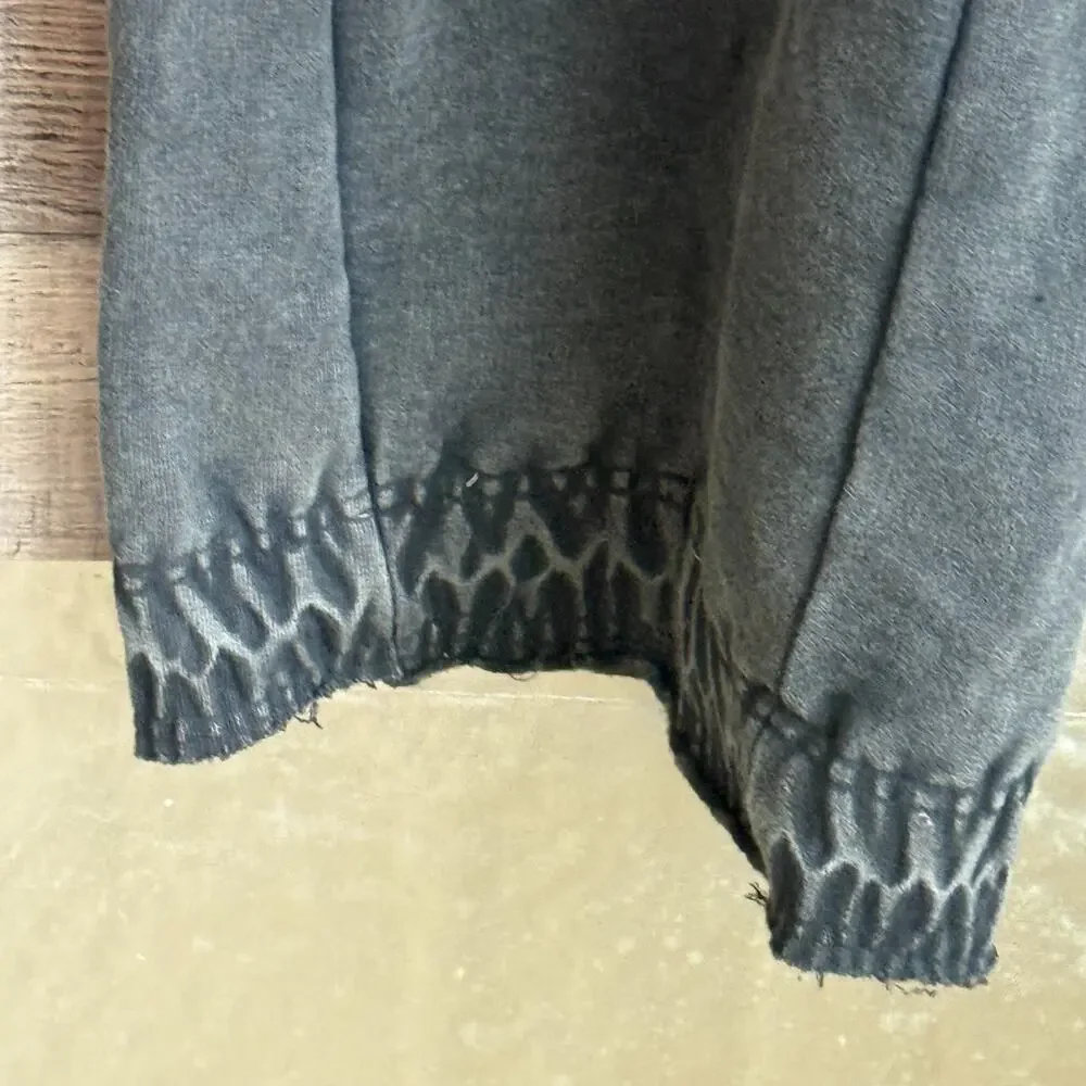 MNML Every Day Fleece Sweatpants Mens XL Gray Pockets Embroidered Casual